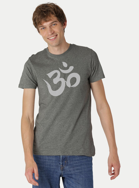 Peaces.bio - handbedruckte Biomode Fit T-Shirt "Om" Herren von Peaces.bio - handbedruckte Biomode