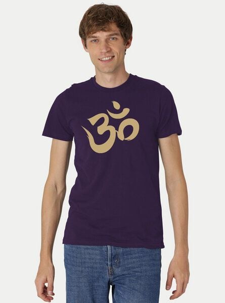 Peaces.bio - handbedruckte Biomode Fit T-Shirt "Om" Herren Peaces.bio - handbedruckte Biomode Fit T-Shirt "Om" Herren von Peaces.bio - handbedruckte Biomode