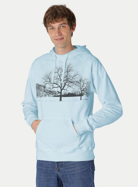 Peaces.bio - handbedruckte Biomode Herren Kapuzenpulli Landscape von Peaces.bio - handbedruckte Biomode