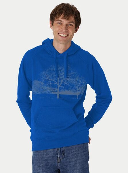 Peaces.bio - handbedruckte Biomode Herren Kapuzenpulli Landscape von Peaces.bio - handbedruckte Biomode