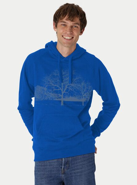 Peaces.bio - handbedruckte Biomode Herren Kapuzenpulli Landscape von Peaces.bio - handbedruckte Biomode