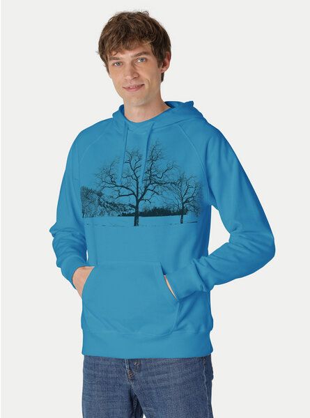Peaces.bio - handbedruckte Biomode Herren Kapuzenpulli Landscape von Peaces.bio - handbedruckte Biomode