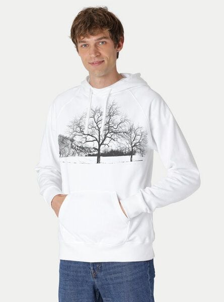 Peaces.bio - handbedruckte Biomode Herren Kapuzenpulli Landscape von Peaces.bio - handbedruckte Biomode