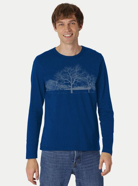 Peaces.bio - handbedruckte Biomode Herren Langarmshirt Landscape Peaces.bio - handbedruckte Biomode Herren Langarmshirt Landscape von Peaces.bio - handbedruckte Biomode