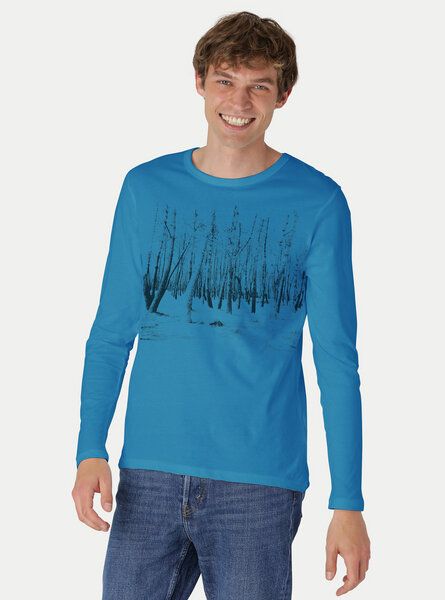 Peaces.bio - handbedruckte Biomode Herren Langarmshirt Woodland Peaces.bio - handbedruckte Biomode Herren Langarmshirt Woodland von Peaces.bio - handbedruckte Biomode