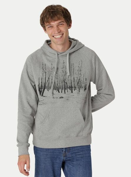 Peaces.bio - handbedruckte Biomode Hoodie Woodland Herren von Peaces.bio - handbedruckte Biomode