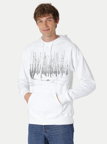 Peaces.bio - handbedruckte Biomode Hoodie Woodland Herren von Peaces.bio - handbedruckte Biomode