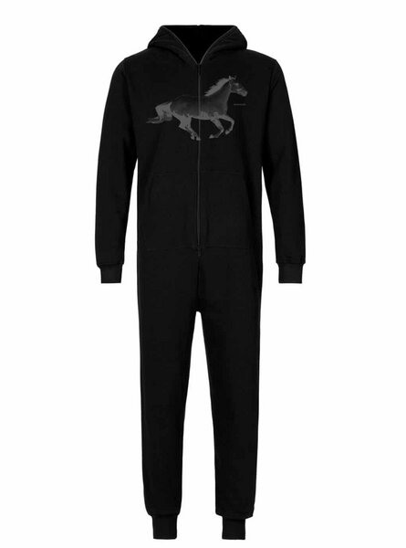 Peaces.bio - handbedruckte Biomode Jumpsuit Horsepower Damen von Peaces.bio - handbedruckte Biomode