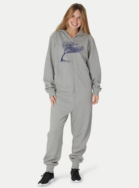 Peaces.bio - handbedruckte Biomode Jumpsuit Windy Tree Damen von Peaces.bio - handbedruckte Biomode