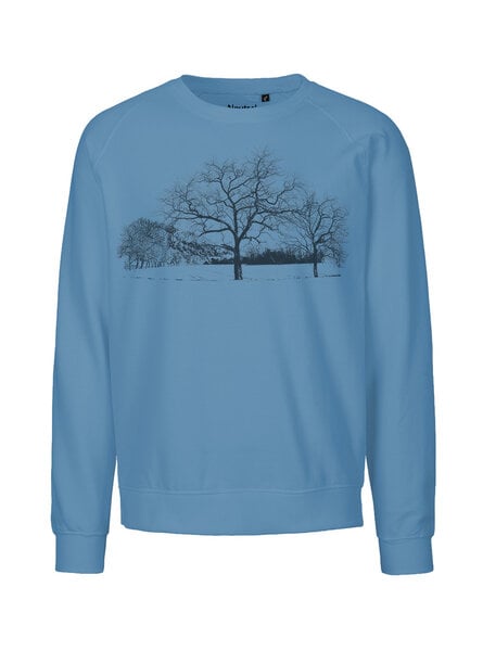 Peaces.bio - handbedruckte Biomode Sweatshirt Landscape Unisex von Peaces.bio - handbedruckte Biomode