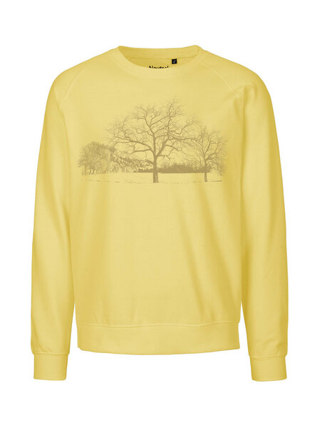 Peaces.bio - handbedruckte Biomode Sweatshirt Landscape Unisex von Peaces.bio - handbedruckte Biomode