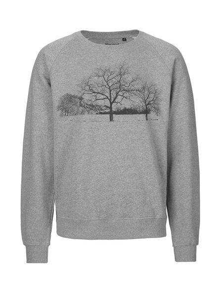 Peaces.bio - handbedruckte Biomode Sweatshirt Landscape Unisex von Peaces.bio - handbedruckte Biomode