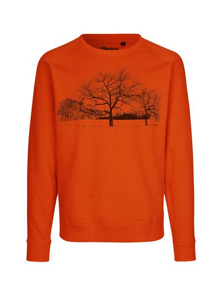 Peaces.bio - handbedruckte Biomode Sweatshirt Landscape Unisex von Peaces.bio - handbedruckte Biomode