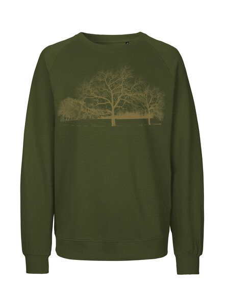 Peaces.bio - handbedruckte Biomode Sweatshirt Landscape Unisex Peaces.bio - handbedruckte Biomode Sweatshirt Landscape Unisex von Peaces.bio - handbedruckte Biomode