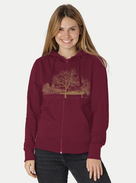 Peaces.bio - handbedruckte Biomode Zip-Hoodie Landscape Damen Peaces.bio - handbedruckte Biomode Zip-Hoodie Landscape Damen von Peaces.bio - handbedruckte Biomode