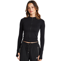 Peach Fit Lucia Seamless Damen T-Shirts - Schwarz - Größe L von Peach Fit