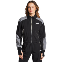 Peach Fit Material Mix Damen Trainingsoberteile - Schwarz - Größe XS - Poly Woven von Peach Fit