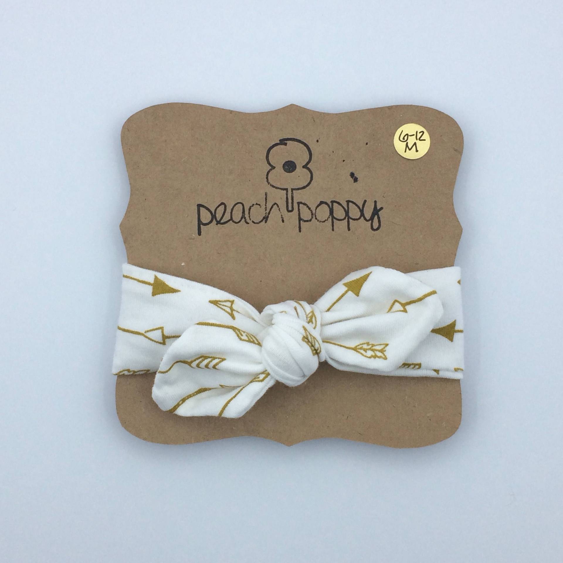 Gold Pfeil Haarband von PeachPoppyCo