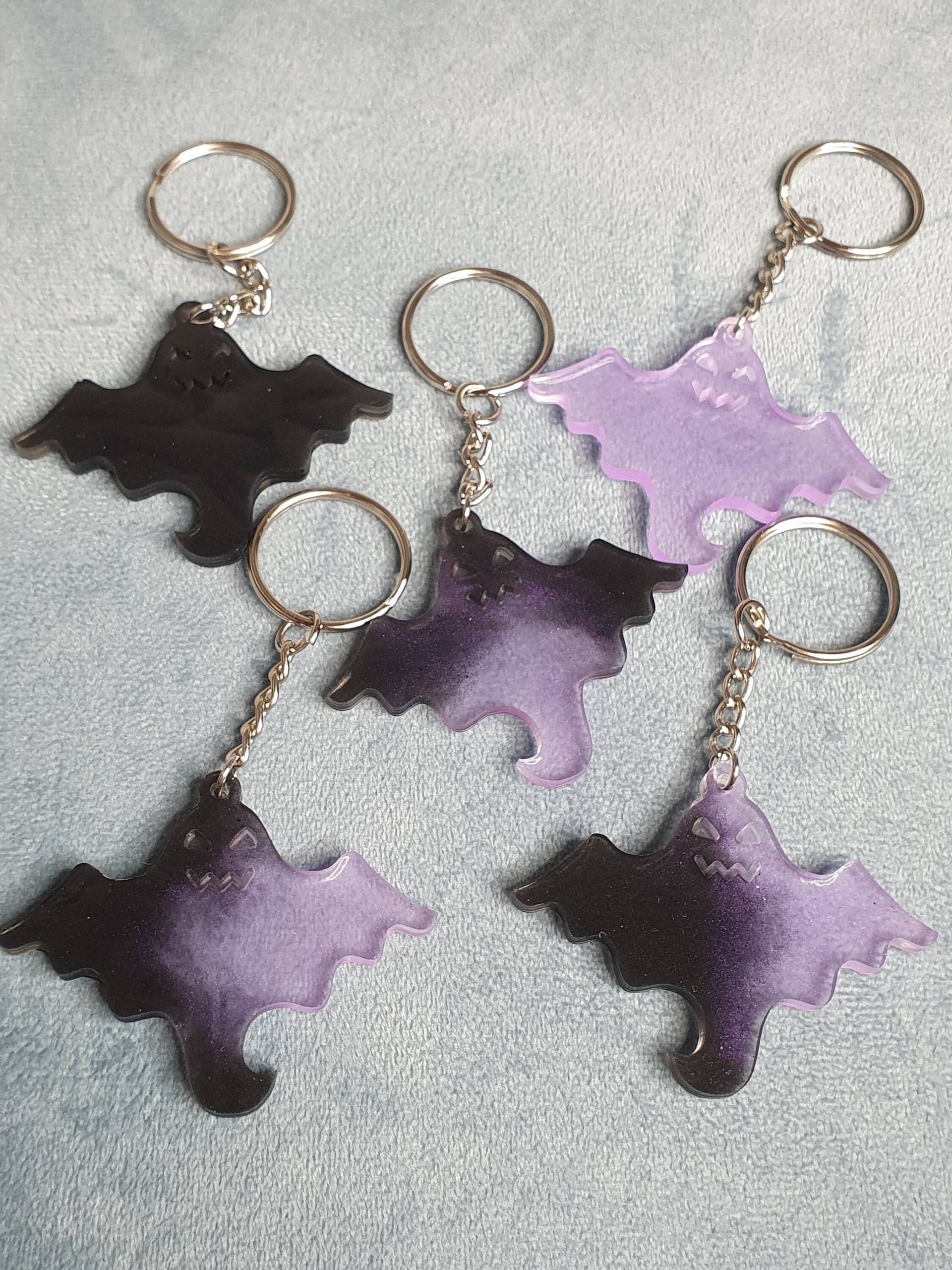 Fledermaus Schlüsselanhänger/ Bat Keychain/Resin/Epoxidharz Fledermaus Schlüsselanhänger/ Bat Keychain/Resin/Epoxidharz von PeachesResinCrafts