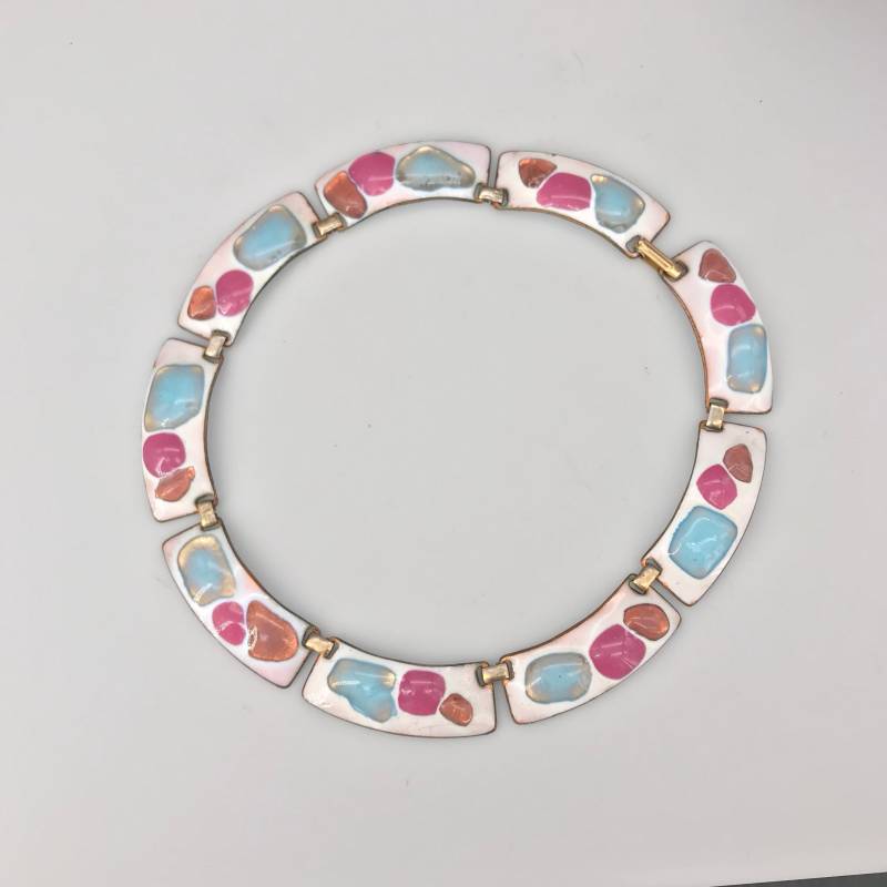 Kay Denning Emaillierte Halskette von PeachyGlitters