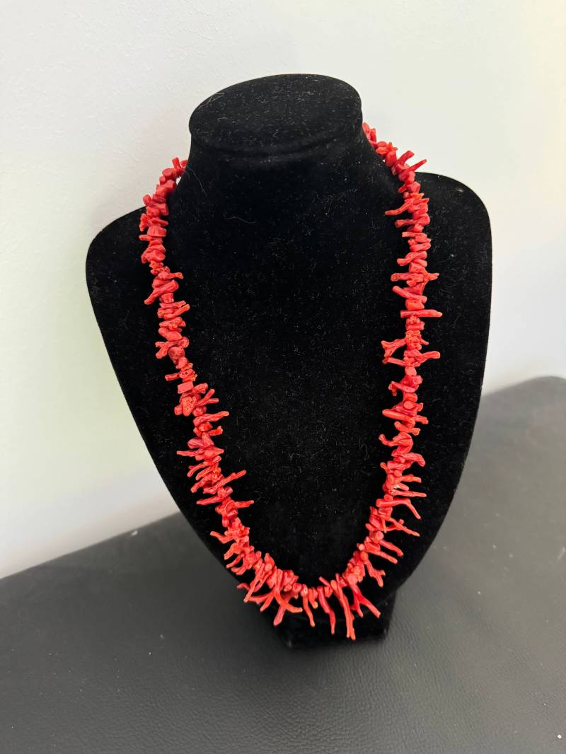 Halskette Koralle | Nicht Echt von PeacockBySandy