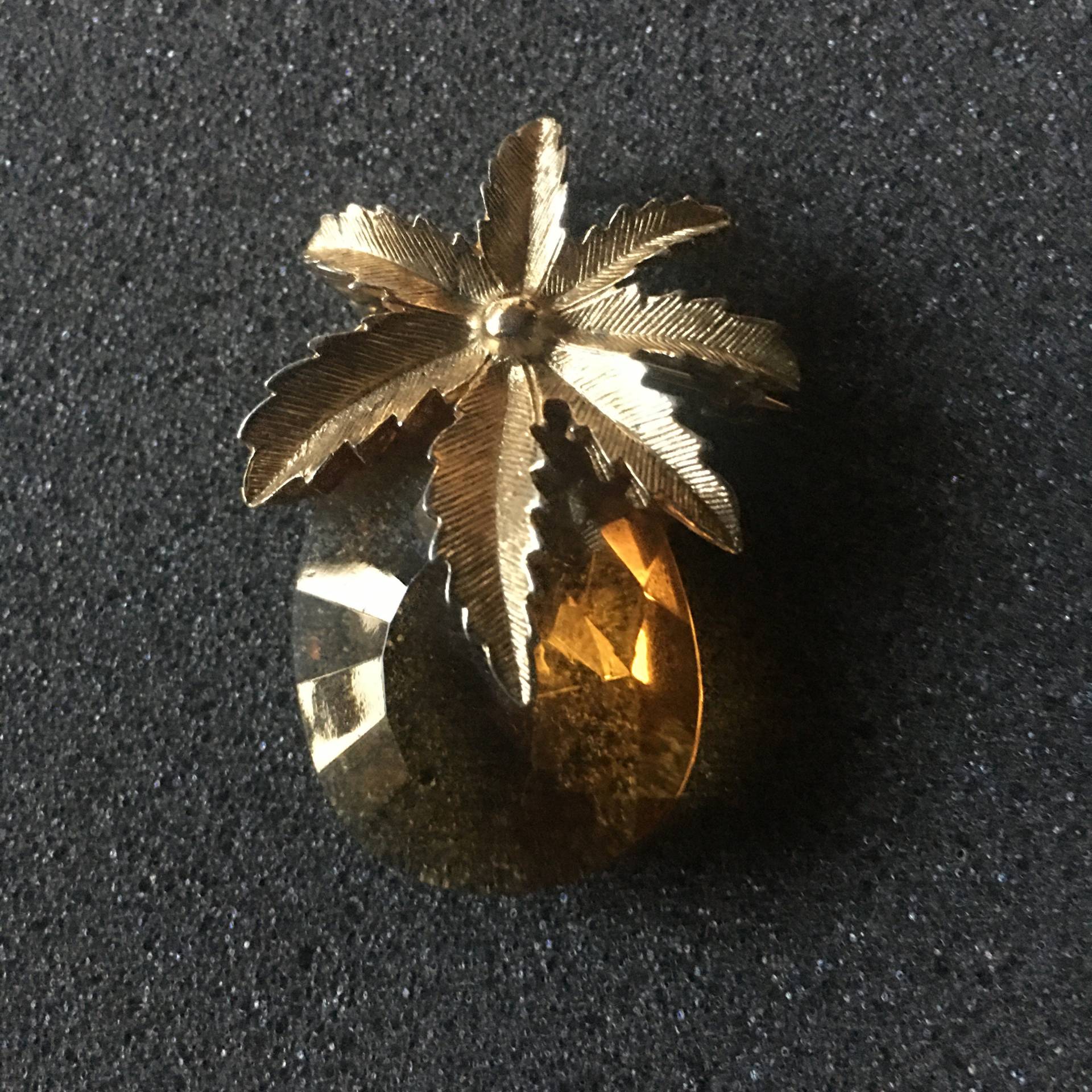 Vintage Designer Brosche Ananas "Sarah Coventry" von PeacockBySandy