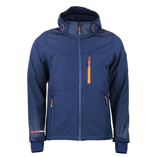 Peak Mountain Cabra Herren-Softshelljacke, Marineblau von Peak Mountain