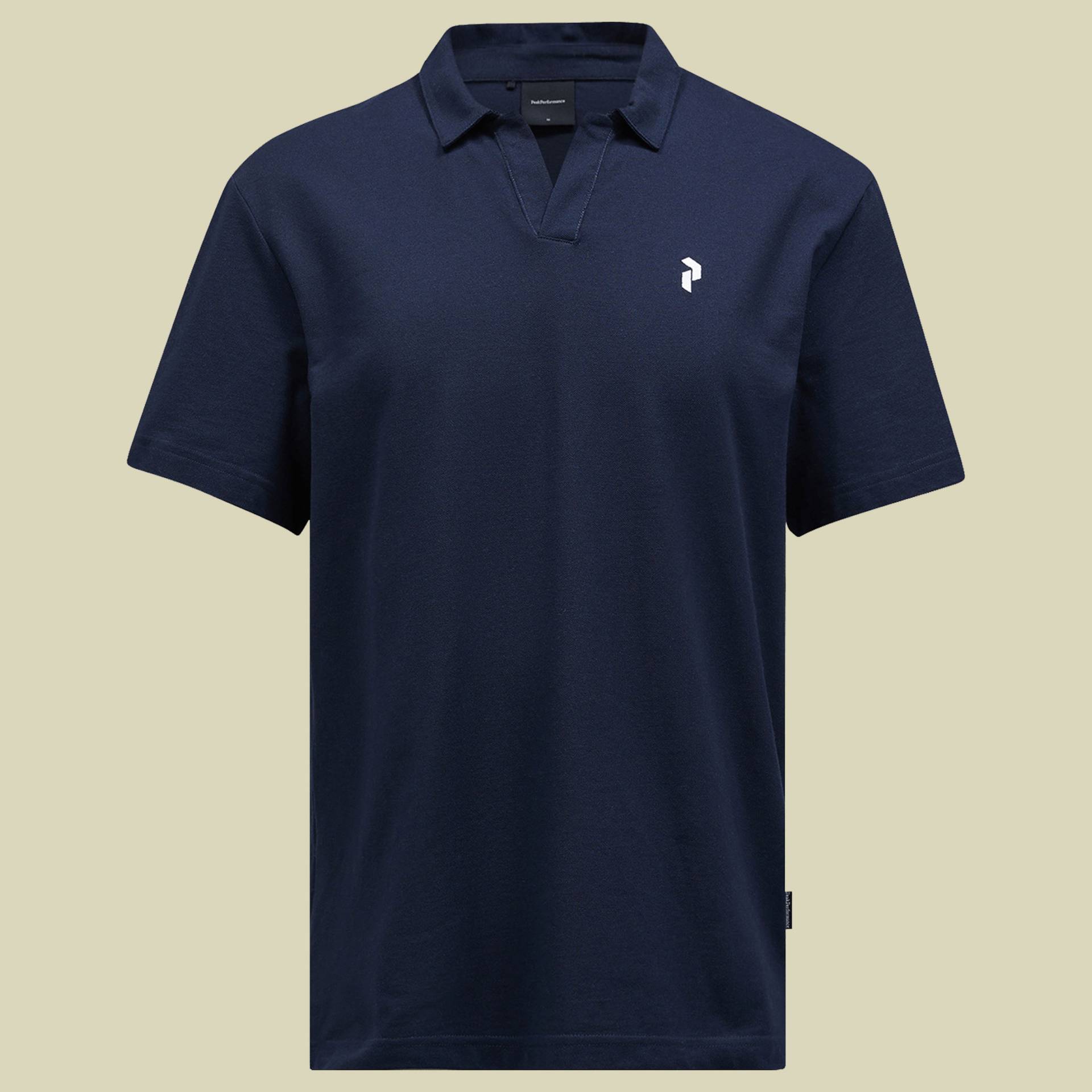 Coolmax Cotton Polo Men M blau von Peak Performance