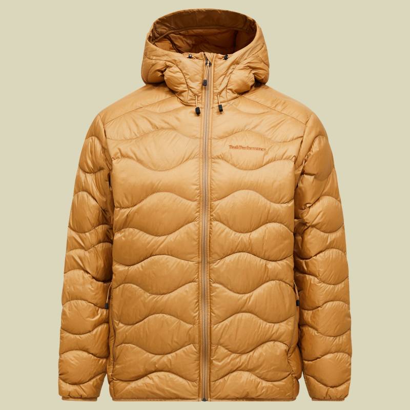 Helium Down Hood Jacket Men beige II L - sierra sand Helium Down Hood Jacket Men beige II L - sierra sand von Peak Performance