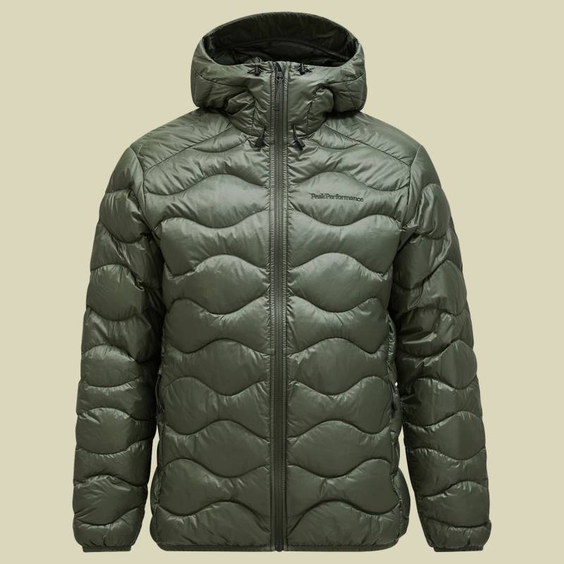 Helium Down Hood Jacket Men grün M - pine needle von Peak Performance