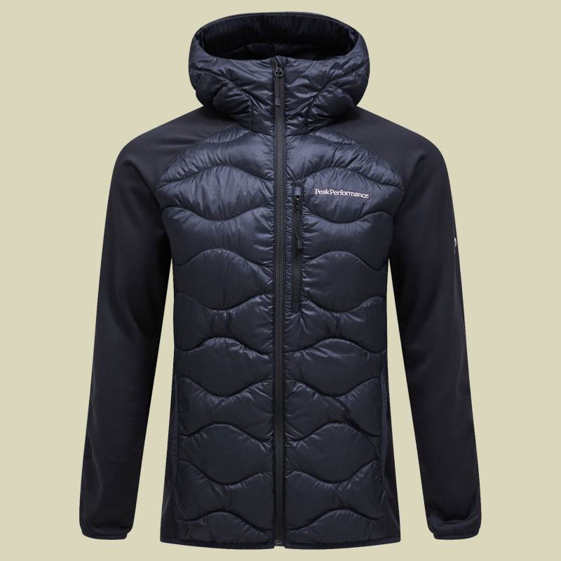Helium Down Hybrid Hood Men M schwarz - black von Peak Performance