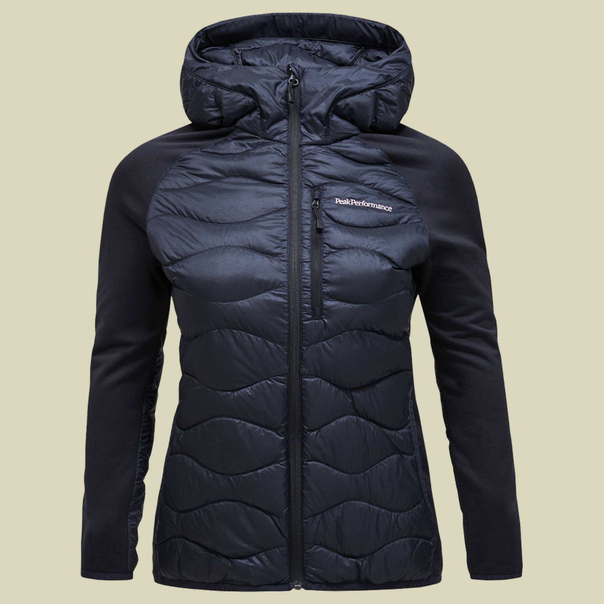 Helium Down Hybrid Hood Women M schwarz von Peak Performance