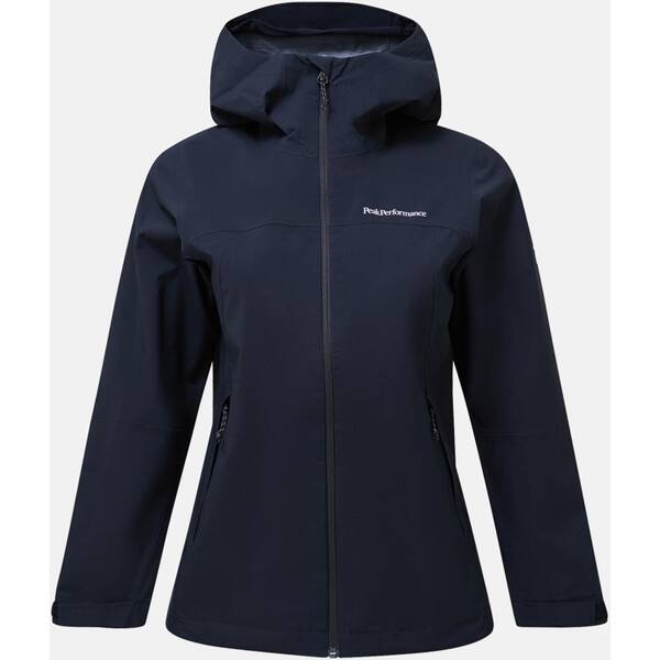 PEAK PERFORMANCE Damen Jacke W Trail Hipe Shell Jacket-BLACK von Peak Performance