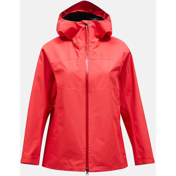 PEAK PERFORMANCE Damen Jacke W Treeline Shell Jacket-BRILLIANT RED von Peak Performance