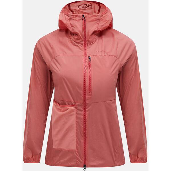 PEAK PERFORMANCE Damen Jacke W Vislight Alpha Jacket-TREK PINK von Peak Performance