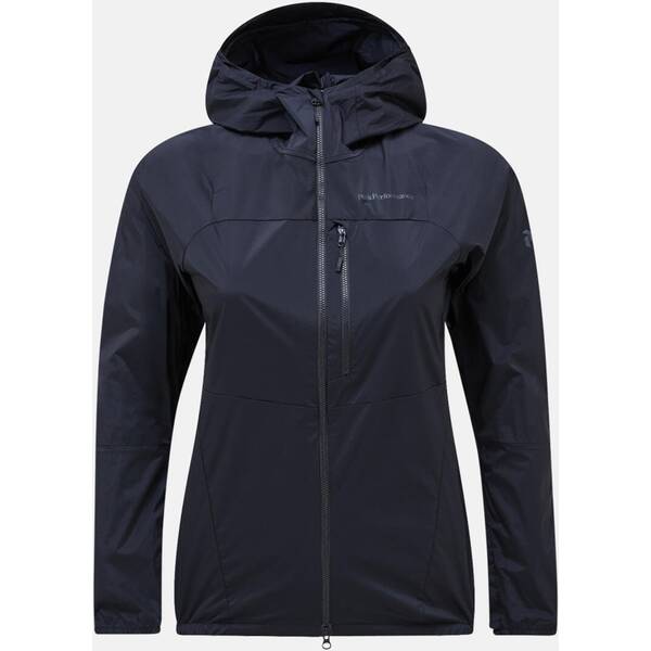 PEAK PERFORMANCE Damen Jacke W Vislight Wind Jacket-BLACK von Peak Performance
