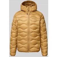 PEAK PERFORMANCE Daunenjacke mit Kapuze in Sand, Größe L von Peak Performance