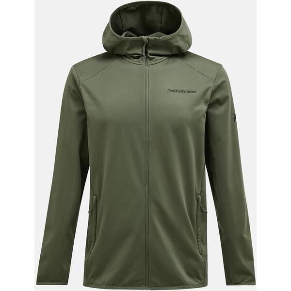 PEAK PERFORMANCE Herren Kapuzensweat M Light Zip Hood-PINE NEEDLE von Peak Performance