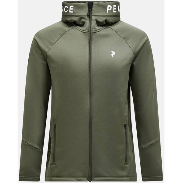PEAK PERFORMANCE Herren Kapuzensweat M Rider Zip Hood-PINE NEEDLE-PINE NEEDLE von Peak Performance