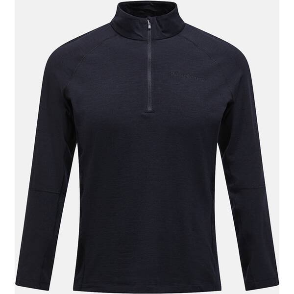 PEAK PERFORMANCE Herren Rolli M Magic Half Zip-BLACK-BLACK von Peak Performance