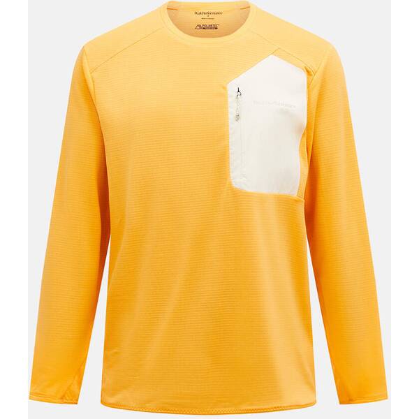 PEAK PERFORMANCE Herren Sweatshirt M Freelight Polartec Grid-BLAZING ORANGE PEAK PERFORMANCE Herren Sweatshirt M Freelight Polartec Grid-BLAZING ORANGE von Peak Performance