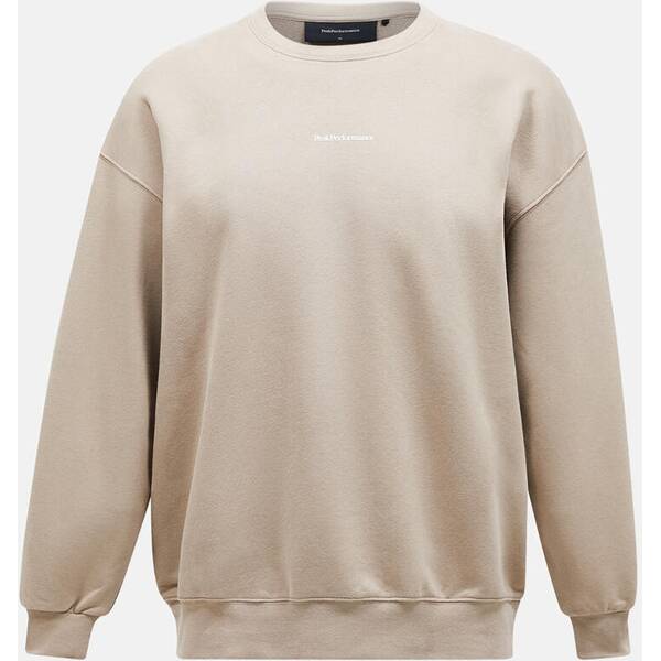 PEAK PERFORMANCE Herren Sweatshirt M Original Terry Crew-AVID BEIGE von Peak Performance