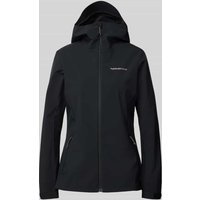 PEAK PERFORMANCE Softshell-Jacke mit Label-Stitching Modell 'Explore' in Black, Größe S von Peak Performance