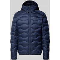 PEAK PERFORMANCE Steppjacke mit Label-Stitching Modell 'Helium' in Marine, Größe XL von Peak Performance