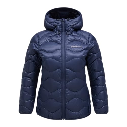 Peak Performance Damen Helium Down Hoodie Jacke, blue shadow, L von Peak Performance