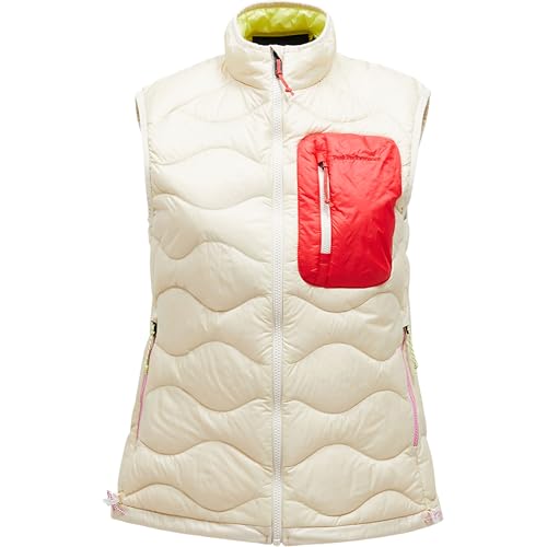 Peak Performance Damen Helium Utility Down Weste, sand fog-sunny adventure, M von Peak Performance