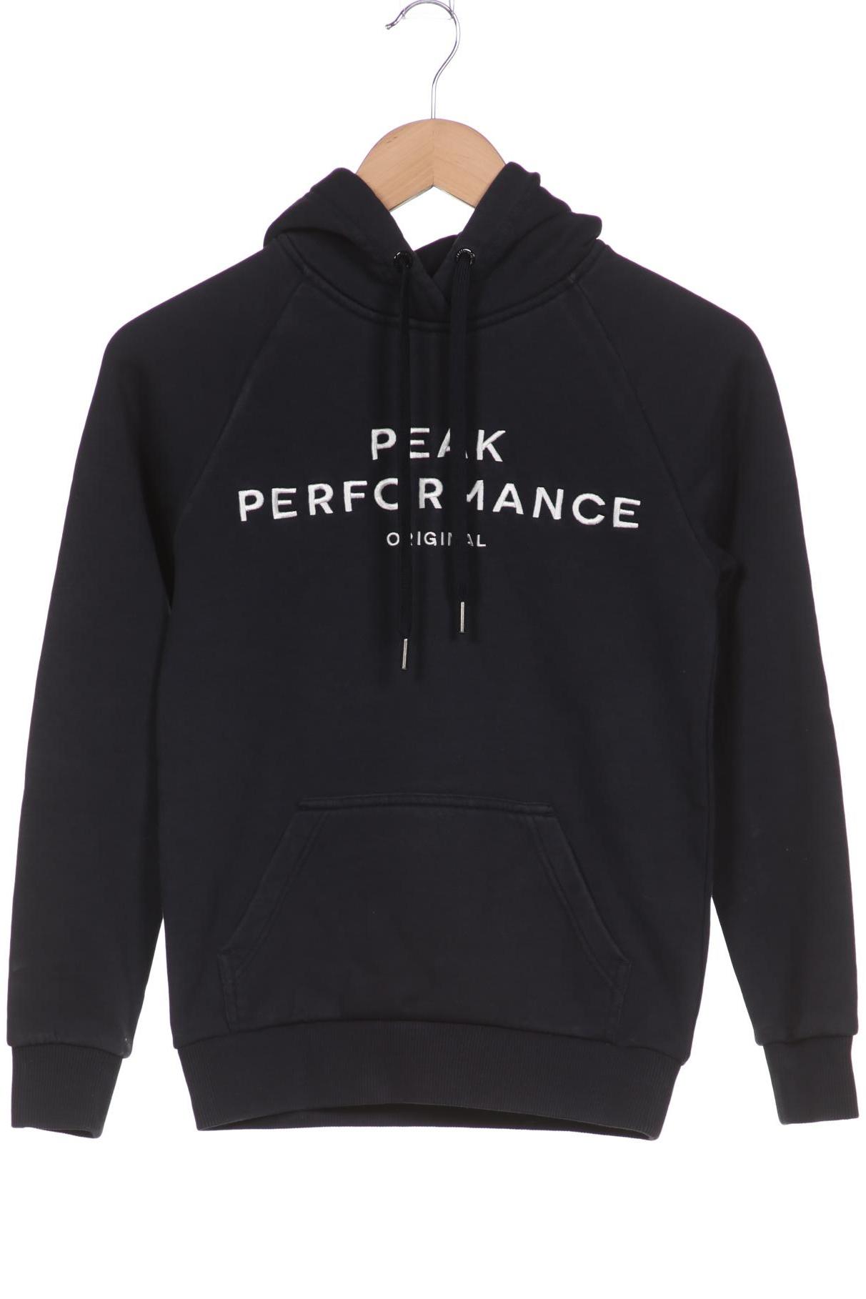 Peak Performance Damen Kapuzenpullover, marineblau von Peak Performance