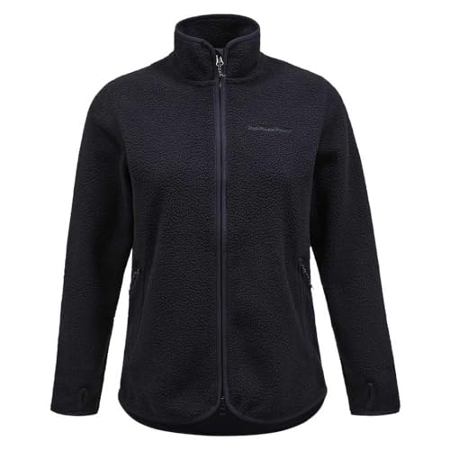 Peak Performance Damen Pile Zip Jacke, black, L von Peak Performance