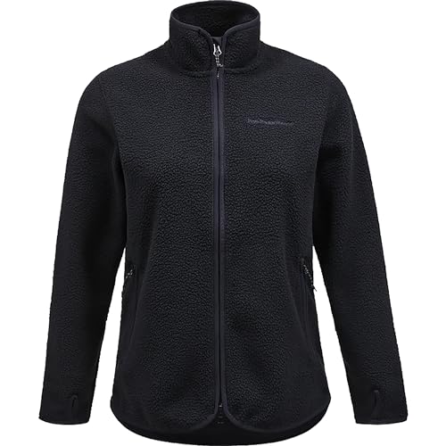 Peak Performance Damen Pile Zip Jacke, black, L von Peak Performance