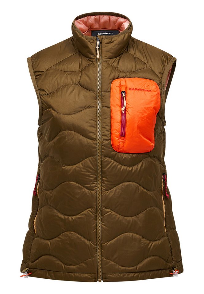Peak Performance Daunenweste W Helium Utility Lightweight Down Vest mit dezenten Farbdetails von Peak Performance